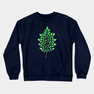 Patterns in Nature - Leaf Fractal Crewneck Sweatshirt